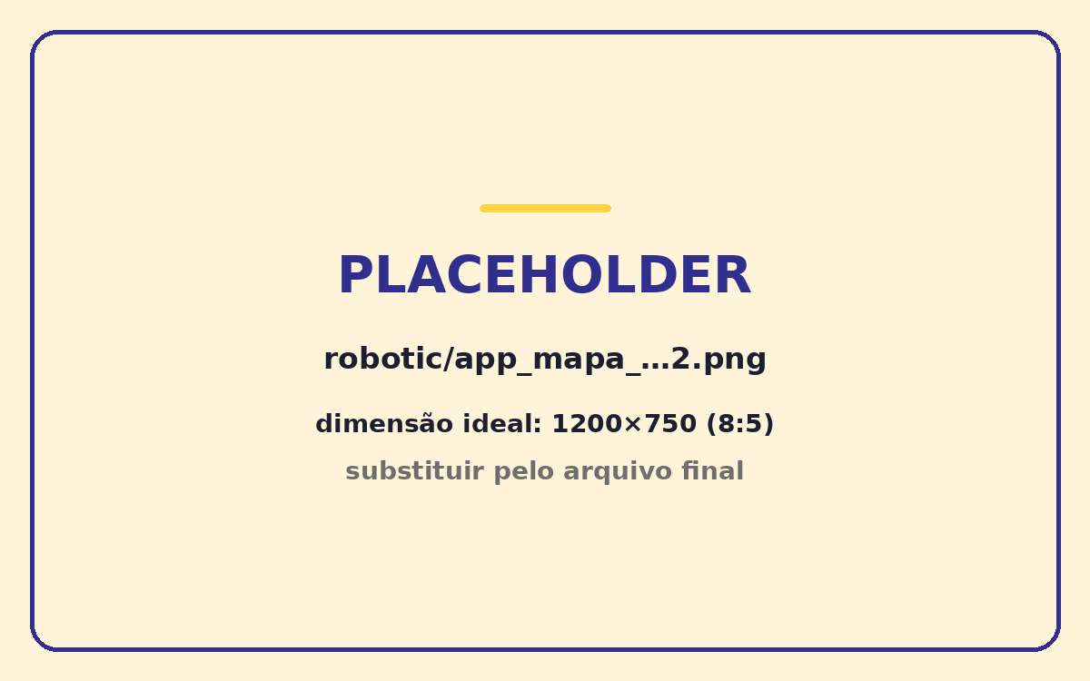 Link de rastreio do pedido com mapa em tempo real no celular do cliente
