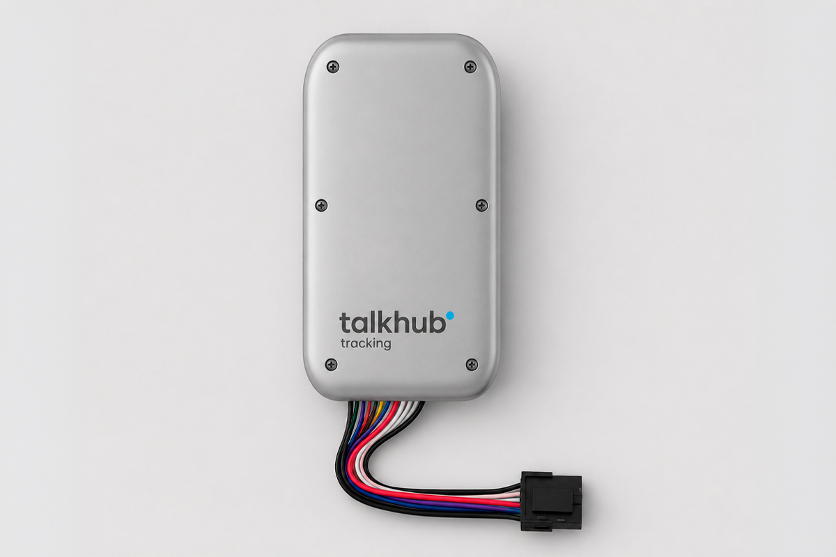 GPS Automotivo da TalkHub — rastreador físico para motos e frotas