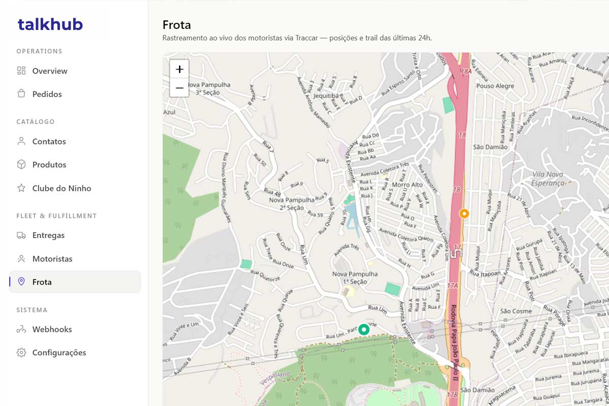 Sistema de Tracking