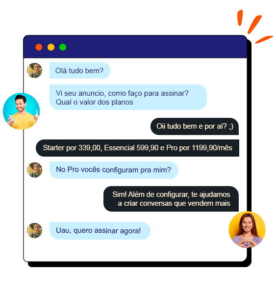 Automatize suas conversas com Inteligência Artificial